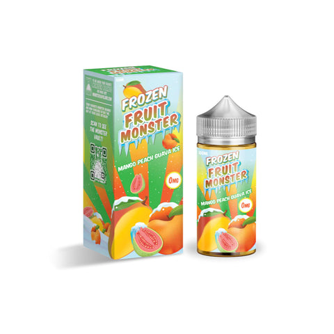 Mango Peach Guava Ice By Frozen Fruit Monster Series 100mL with packaging