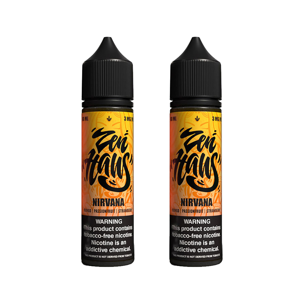 Nirvana by ZEN HAUS E-Liquid 2X 60ml Bottle