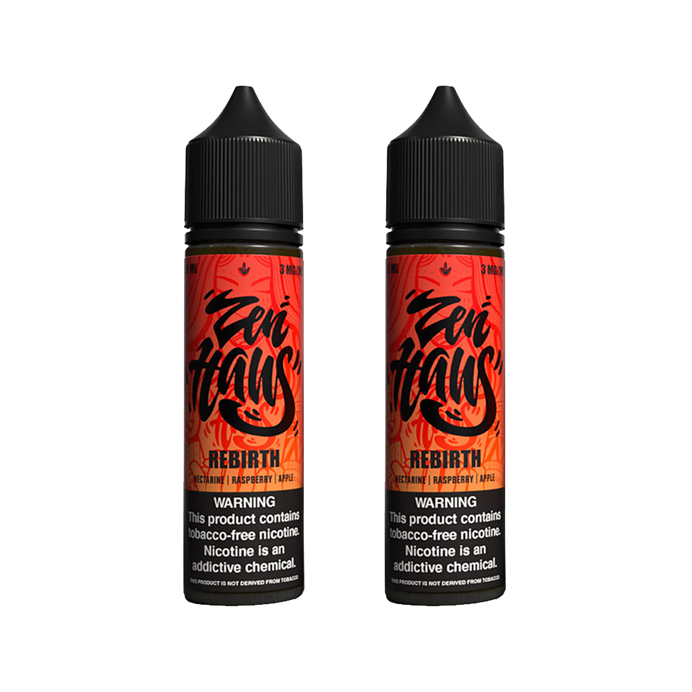 Rebirth by ZEN HAUS E-Liquid 2X 60ml Bottle