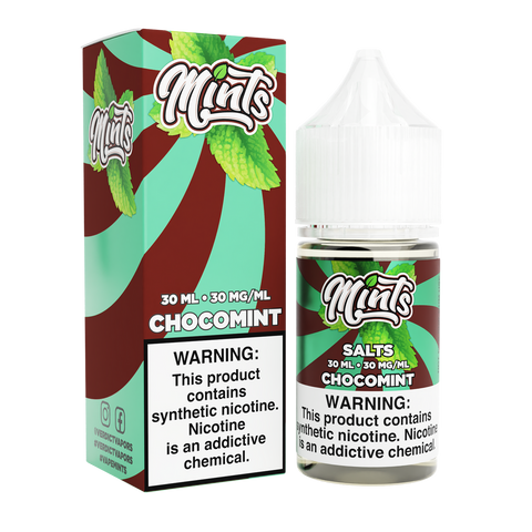 Chocomint by Mints SALTS E-Liquid 30mL with Packaging