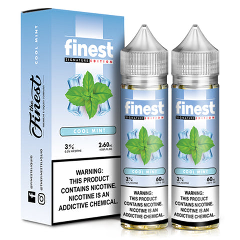 Cool Mint by Finest Signature 120ml with packaging