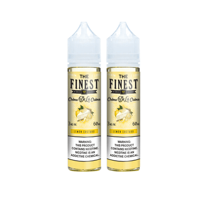 Lemon Custard by Finest Creme De La Creme 120ml bottle