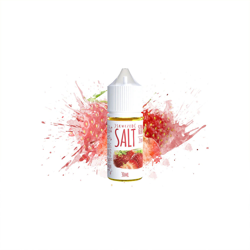 Strawberry By Skwezed Salt 30ml bottle