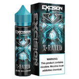 X Rated by EXCISION Series 60mL with packaging