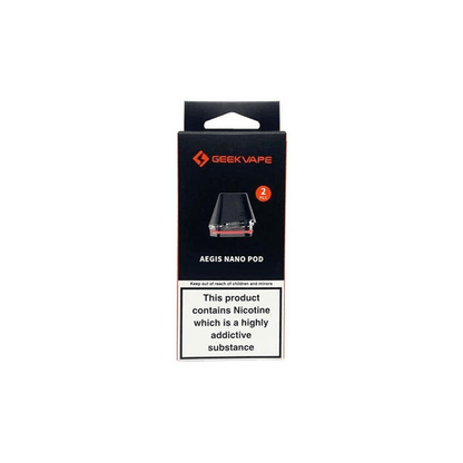 Geekvape Aegis Nano Replacement Pods (2-Pack) 1.2ohm with Packaging