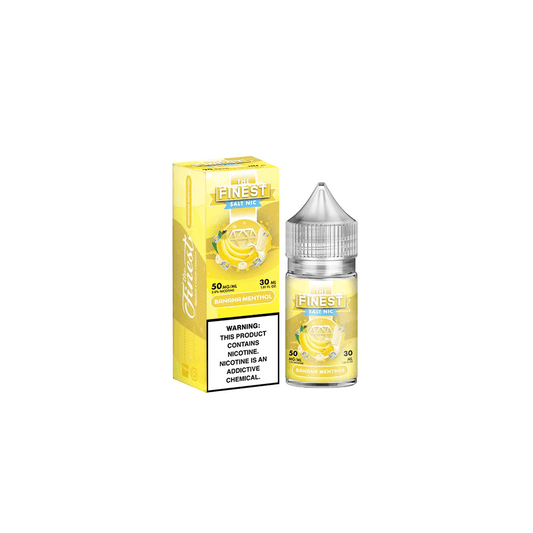 Banana Menthol by Finest SaltNic 30MLwith Packaging