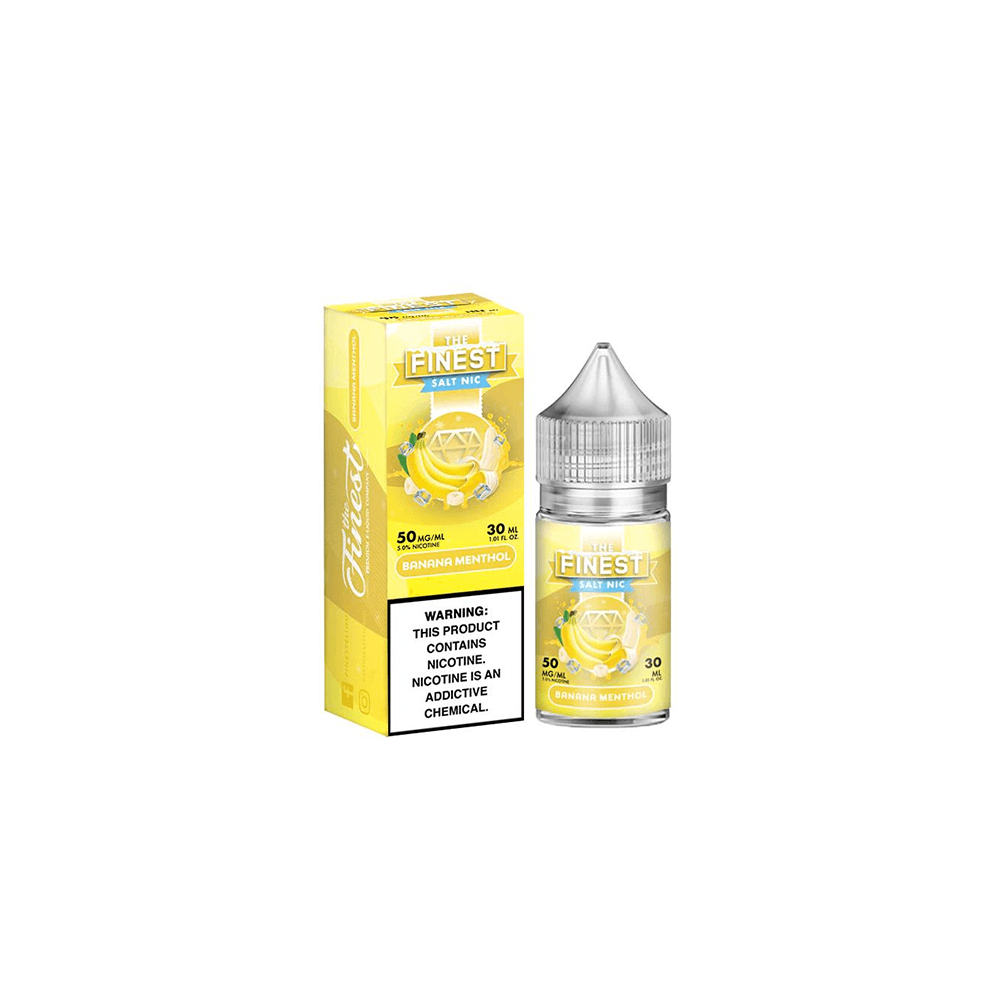 Banana Menthol by Finest SaltNic 30MLwith Packaging