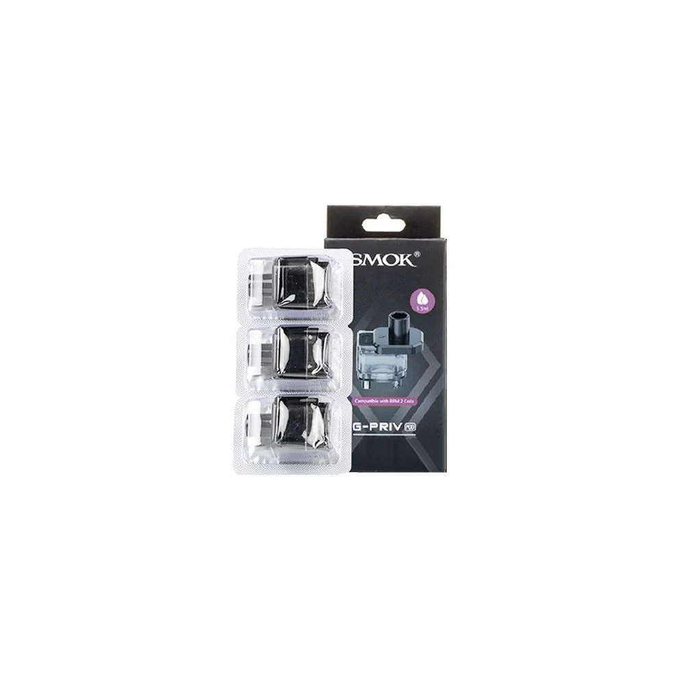 Smok G-Priv Pod Replacement Pods (3-Pack) Lp2 Coil with Packaging