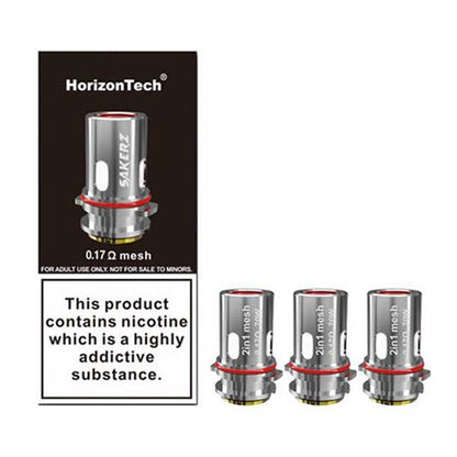 Horizon SAKERZ Coils (3-Pack) 0.17ohm with Packaging