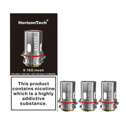 Horizon SAKERZ Coils (3-Pack) 0.16ohm with Packging