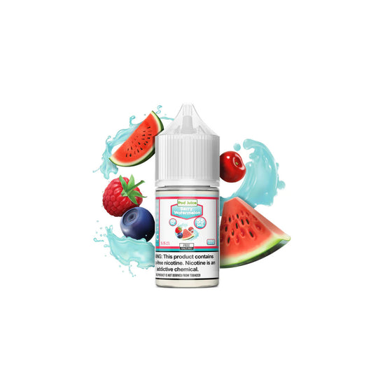 Berry Watermelon Salt by Pod Juice Salts Series 30mL Bottle