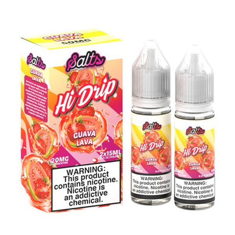 Guava Lava by Hi Drip Salts 30ML with Packaging