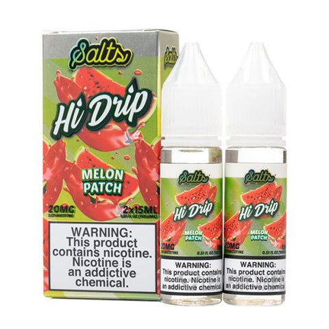 Melon Patch by Hi Drip Salts 30ML with Packaging