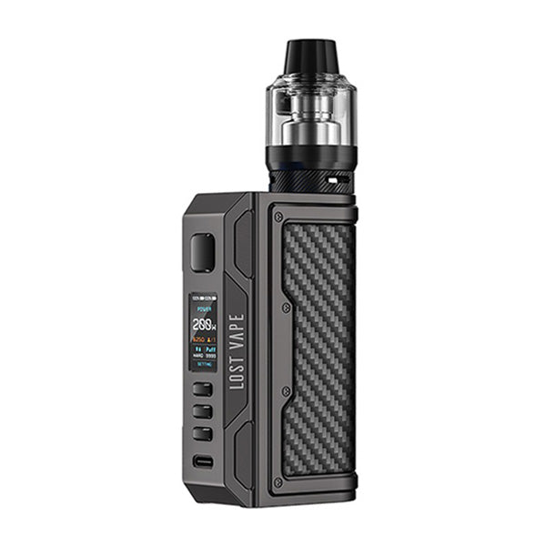 Lost Vape Thelema Quest 200W Kit Gunmetal Carbon Fiber