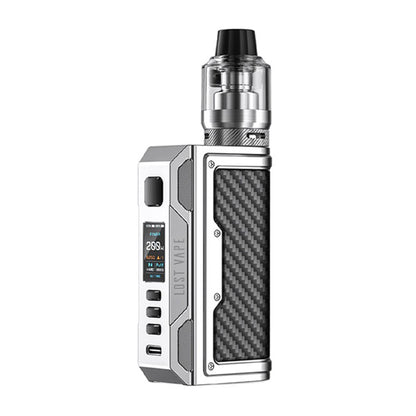 Lost Vape Thelema Quest 200W Kit Stainless Steel Carbon Fiber