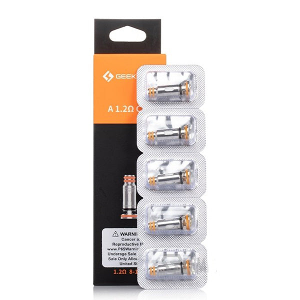 Geekvape A Series Coils | 5-Pack A1.2ohm with Packaging