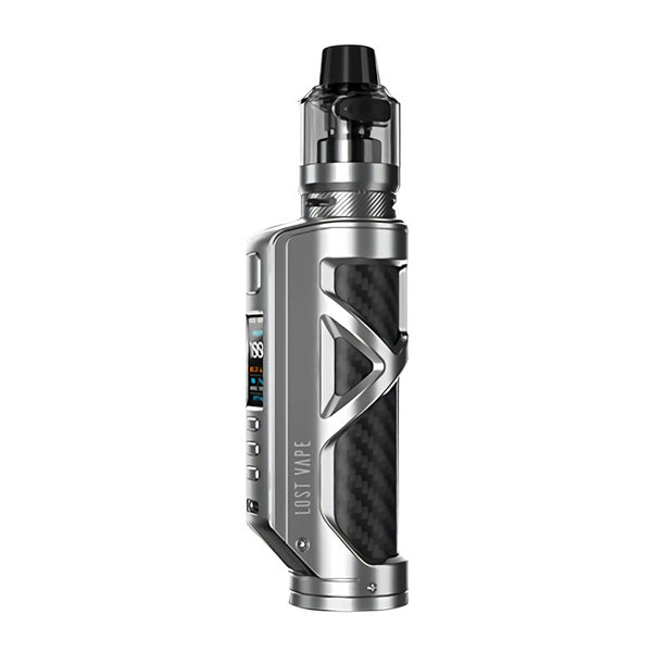 Lost Vape Cyborg Quest Kit | 100w SS Carbon Fiber