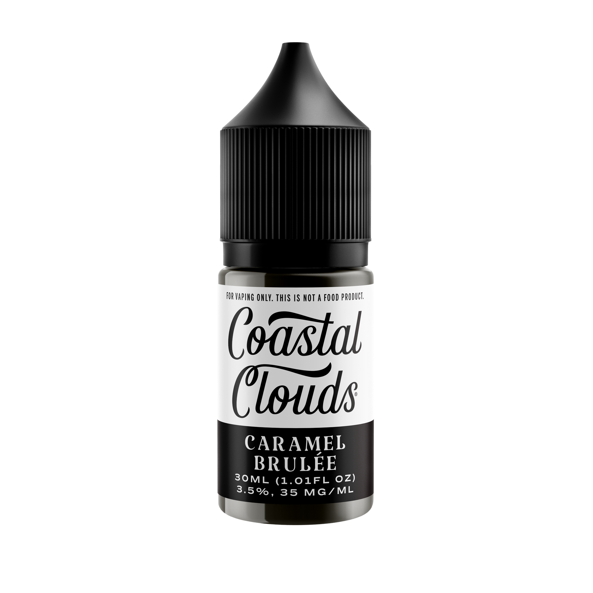 Caramel Brulee by Coastal Clouds TFN Salt 30mL Bottle