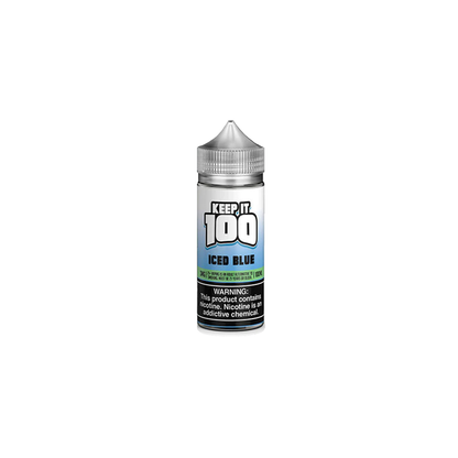 Iced Blue by Keep It 100 TFN Series 100mL Bottle