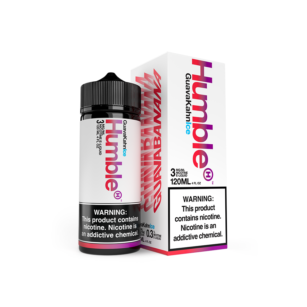 Guava Khan ICED by Humble TFN Series 120ML with packaging