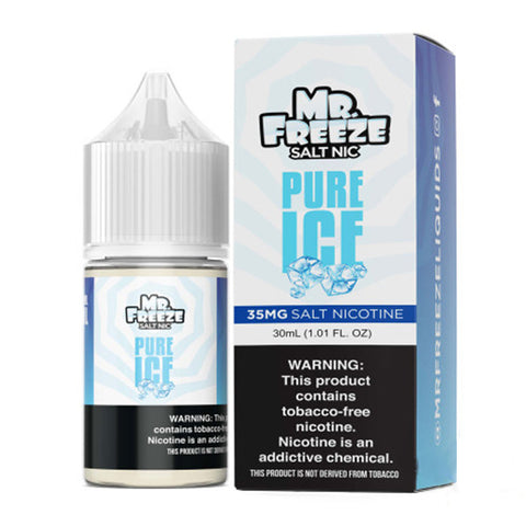 Mr. Freeze Tobacco-Free Nicotine Salt Series | 30mL - Pure Ice with packaging