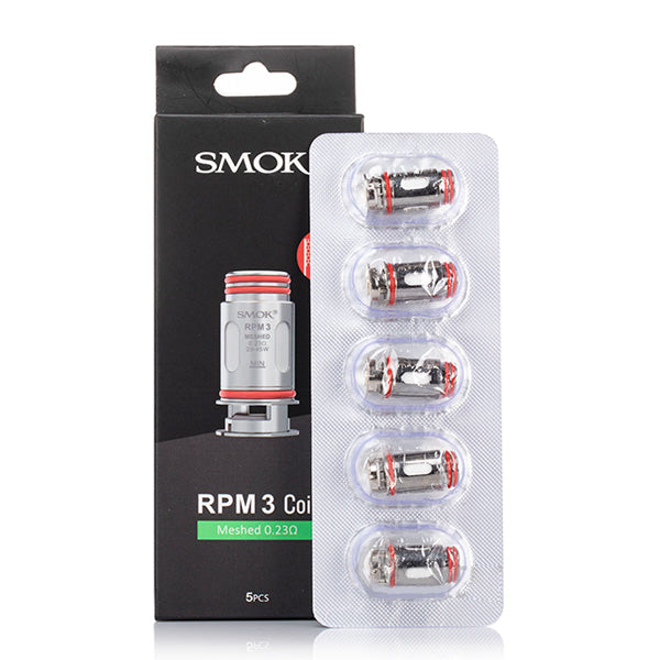 SMOK RPM 3 Coils (5-Pack) 0.23ohm with Packaging