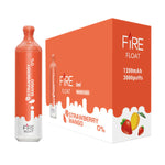Fire Float Zero Nicotine Disposable | 3000 Puffs | 8mL Strawberry Mango