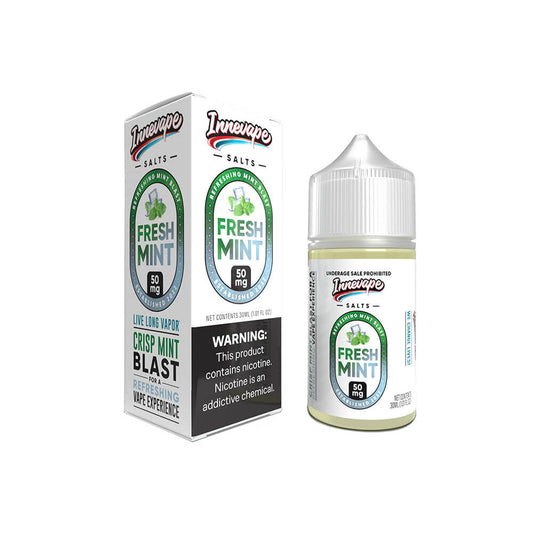 Fresshh Mint Mint by Innevape Salt Series E-Liquid 30mL (Salt Nic) with packaging