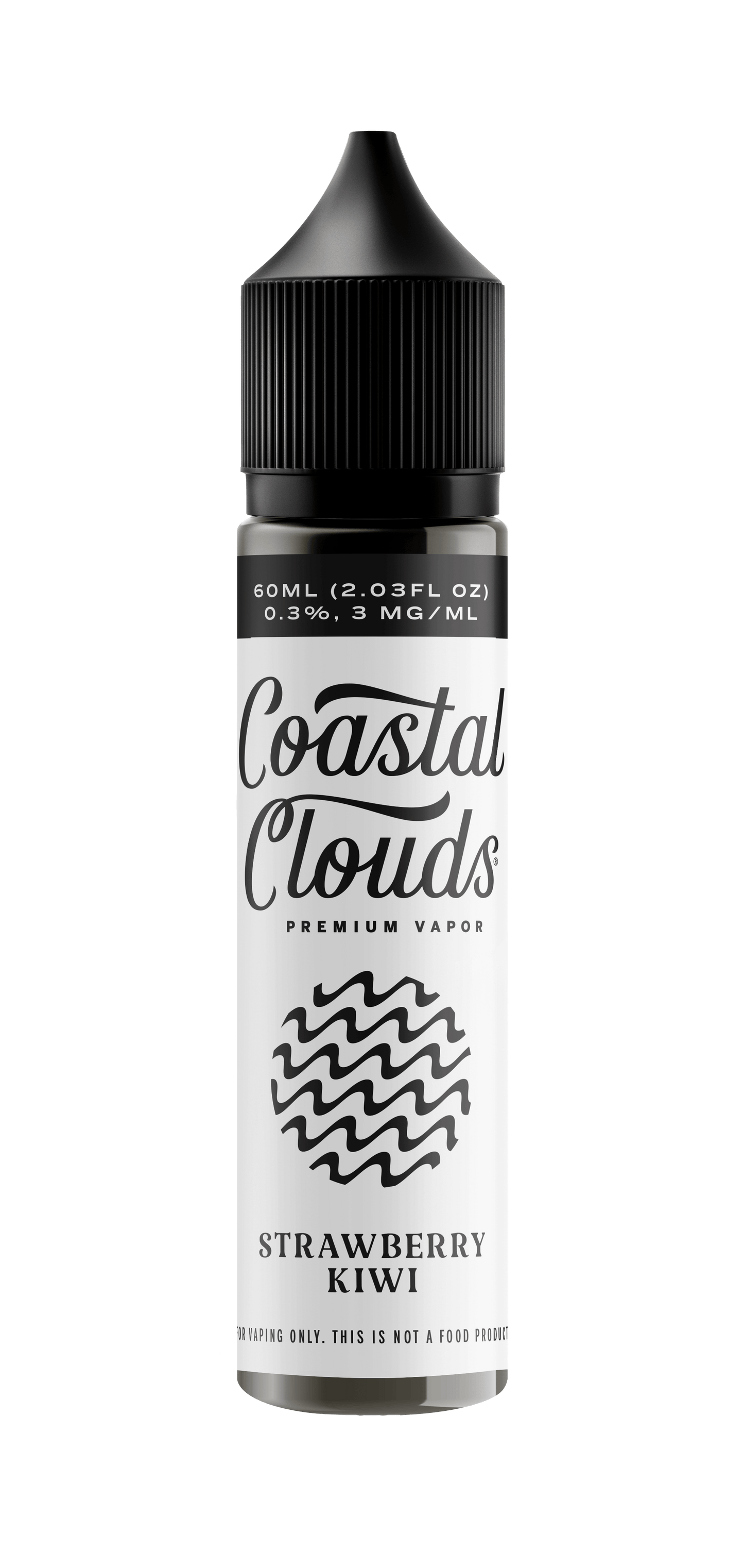 Strawberry Kiwi by Coastal Clouds TFN Series 60mL Bottle