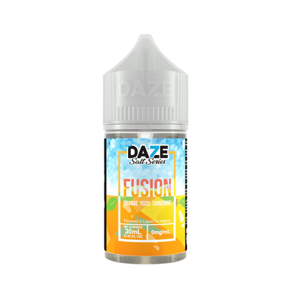 Orange Yuzu Tangerine Iced by 7Daze Fusion Salt 30mL bottle