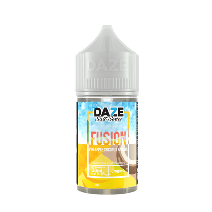 Pineapple Coconut Banana Iced by 7Daze Fusion Salt 30mL bottle