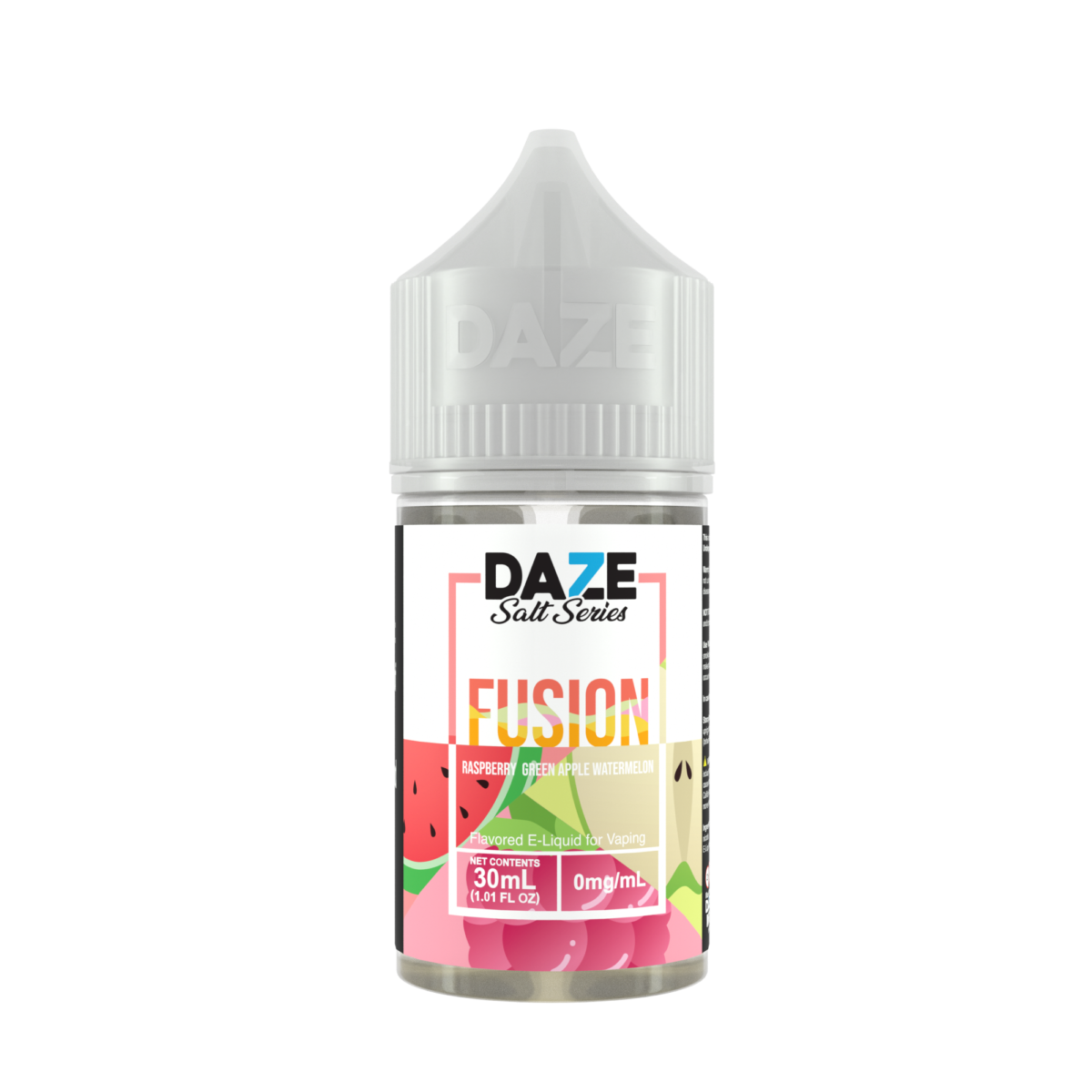 Raspberry Green Apple Watermelon by 7Daze Fusion Salt 30mL bottle