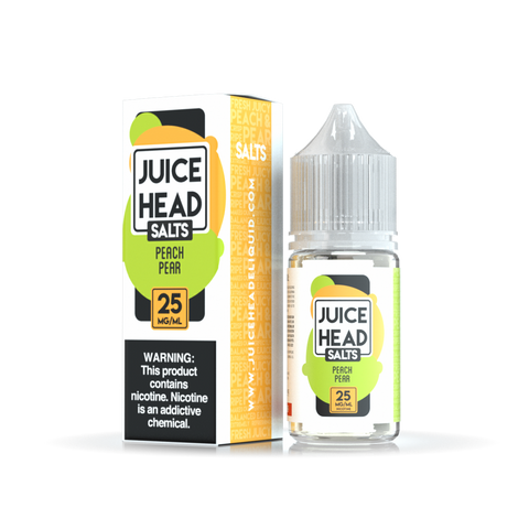 Peach Pear Freeze Juice Head Salts TFN 30ML with packaging
