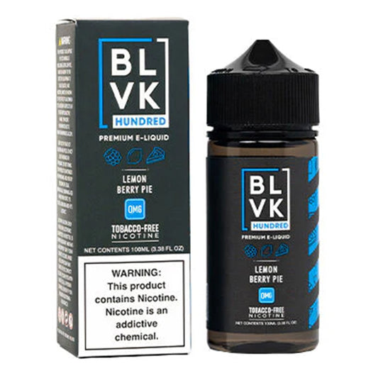 Bluerazz Lemon by BLVK TFN Series 100mL with packaging