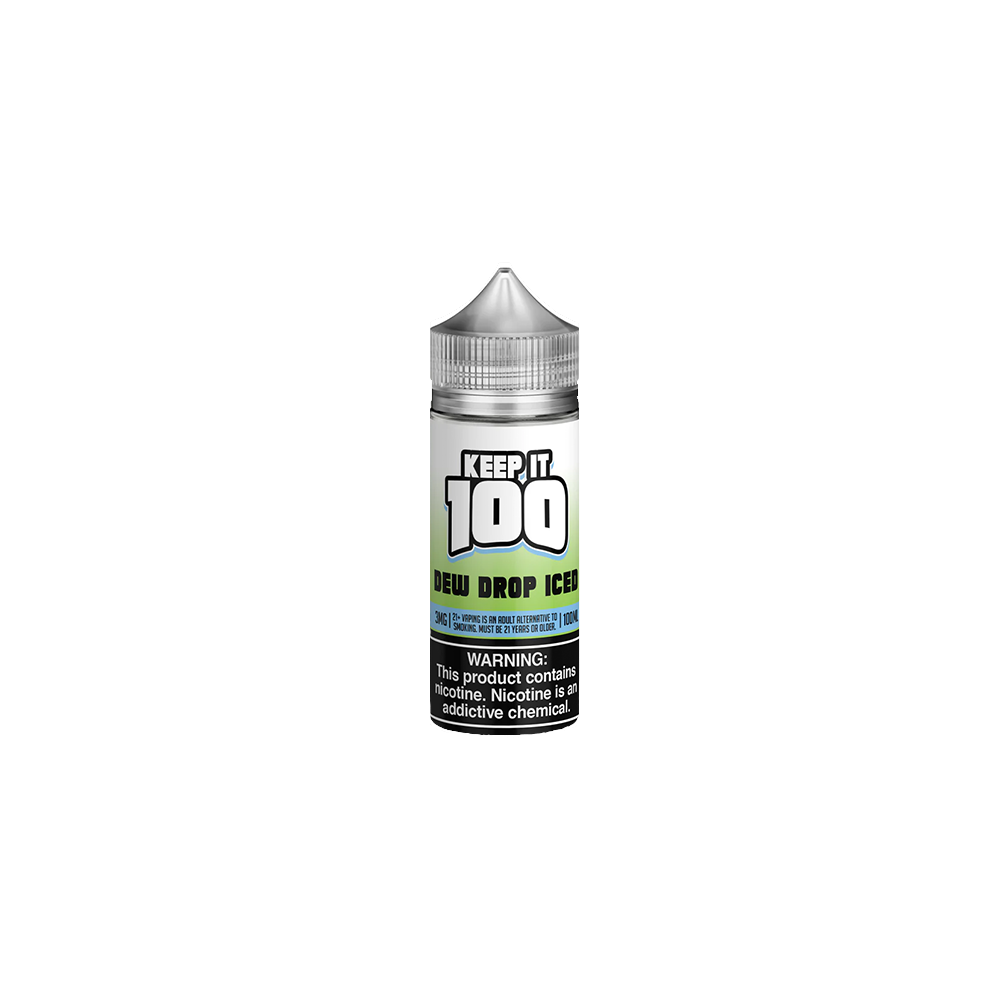 Dew Drop Iced by Keep It 100 TFN Series 100mL bottle