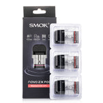 SMOK Novo 2x Replacement Pod | MTL 0.9ohm 2mL | 3-Pack | with Packaging