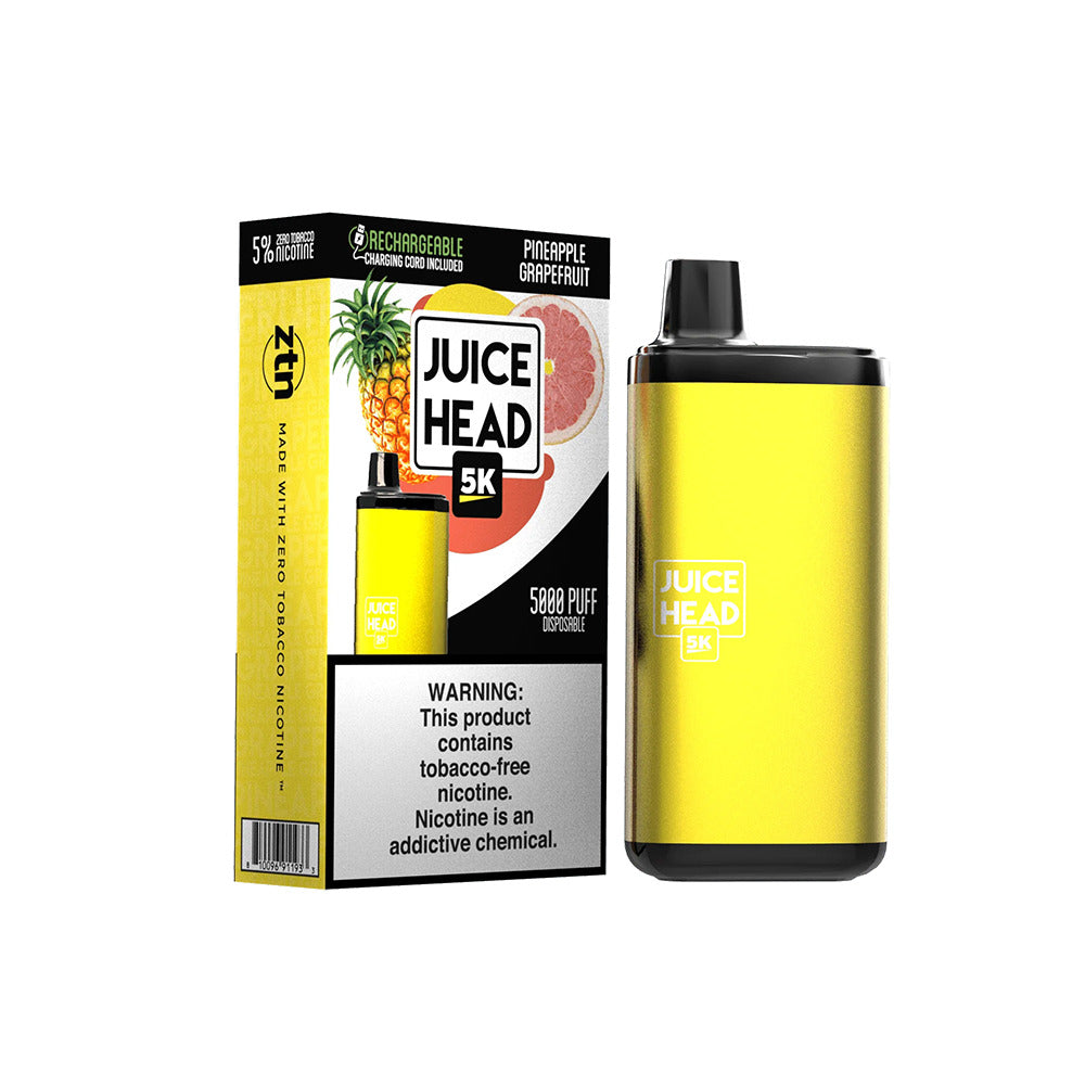 Juice Head 5K Disposable | 14mL | 50mg Pineapple Grapefruit with Packaging