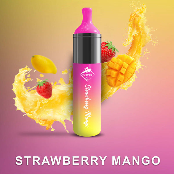 Tugpod EVO Disposable | 4500 Puffs | 10mL Strawberry mango