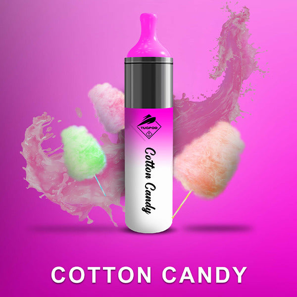 Tugpod EVO Disposable | 4500 Puffs | 10mL Cotton Candy