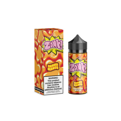 ZoNk! Orange Mango by Juice Man 100ml with packaging