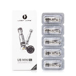 Lost Vape UB Mini Replacement Coils | 5-pack 0.8 ohm