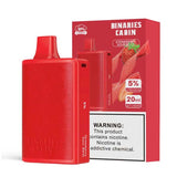 HorizonTech - Binaries Cabin Disposable | 10,000 puffs | 20mL strawberry sour belts with packaging