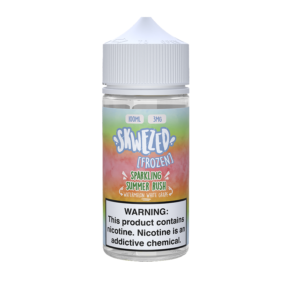 Frozen Sparkling Summer Rush (Watermelon White Grape Ice) by Skwezed 100ml bottle