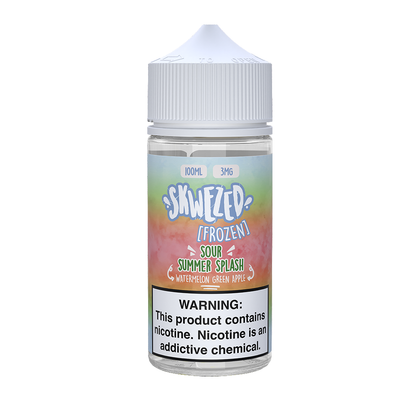 Frozen Sour Summer Splash (Watermelon Green Apple Ice) by Skwezed 100ml bottle