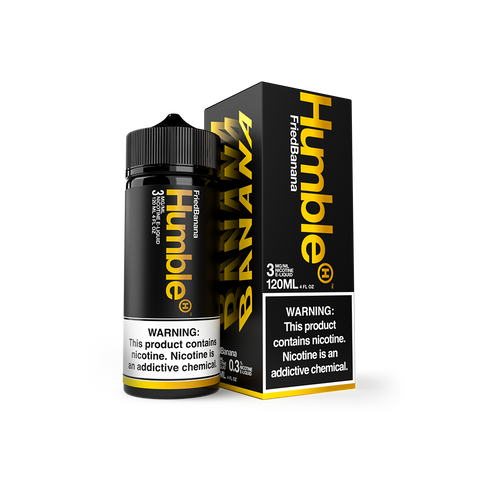 Fried Banana by Humble 120ml with packaging