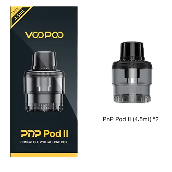 VooPoo PnP Pods (2-Pack) (For Drag X/Drag S/PnP Pod Tank) 4.5ml with Packaging