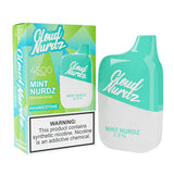 Cloud Nurdz Disposable | 4500 Puffs | 12ml mint nurdz with packaging