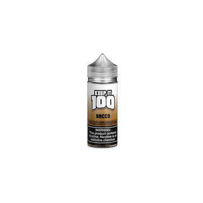 Bacco by Keep It 100 TFN Series 100mL bottle