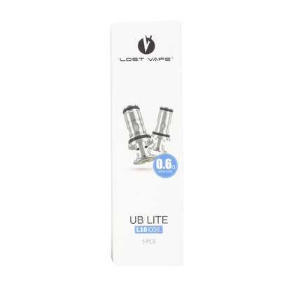 Lost Vape UB Lite Coils | 5-Pack 0.6ohm packaging