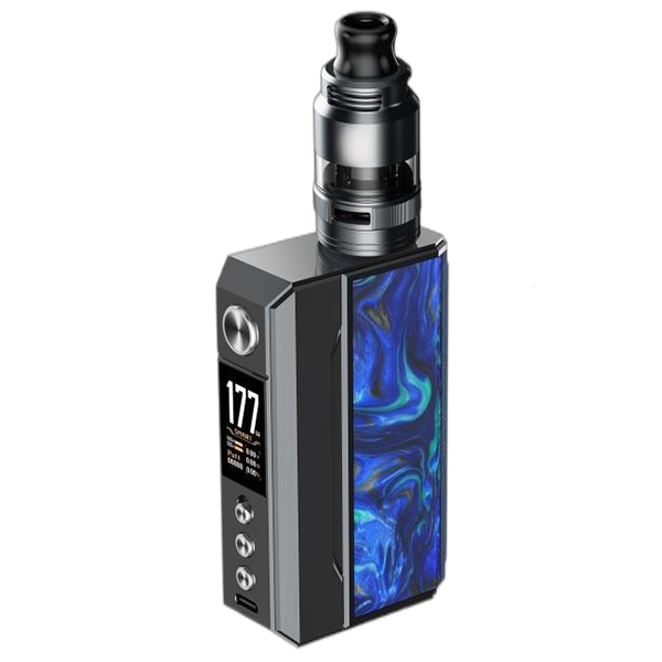 Voopoo Drag 4 Kit Gunmetal Ocean Blue